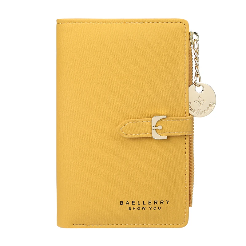 Модные женские кошельки средней длины стильный многофункциональный кошелек на