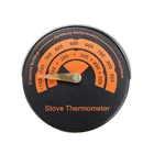 Эффективный сплав магнитная плита термометр тепловой энергии для дровокола горящая печь камин горелка для камина вентилятор термометр