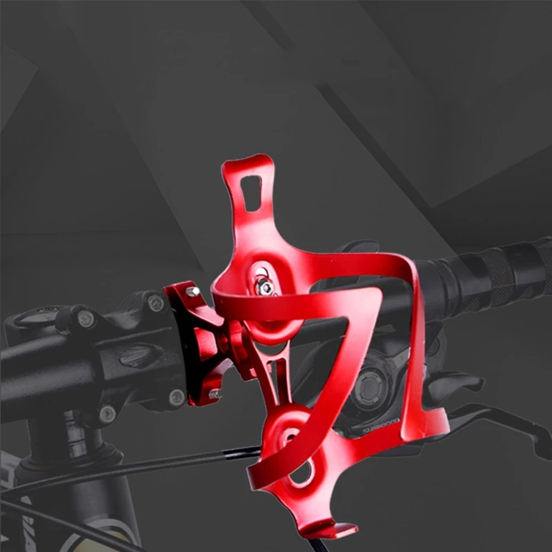 

Quick Release Bicycle Water Bottle Cage Handlebar Seatpost Mount Aluminum Alloy Bottle Cage Adapter Conversion Fixed