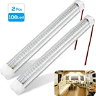 1 шт.2 шт. 12 в 108 универсальная светодиодная фотолента с переключателем ВКЛВЫКЛ для автофургона, грузовика, прицепа, лодки, фургона, автодома