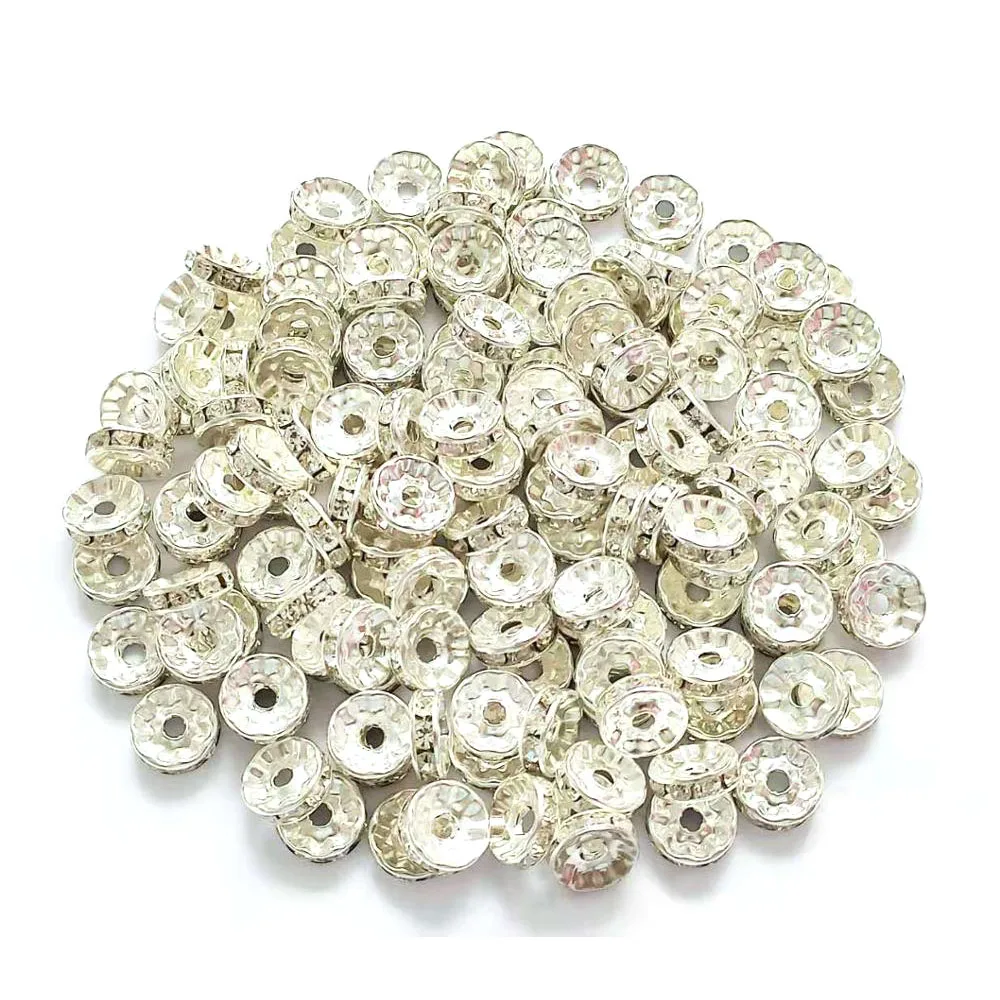 

500pcs bead spacers in 10mm for women DIY jewelry accessories S1
