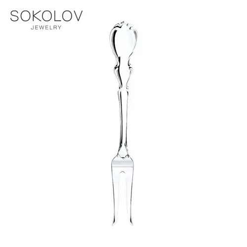 Вилка для лимонаVictorian SOKOLOV Серебро 925 Оригинальная продукция