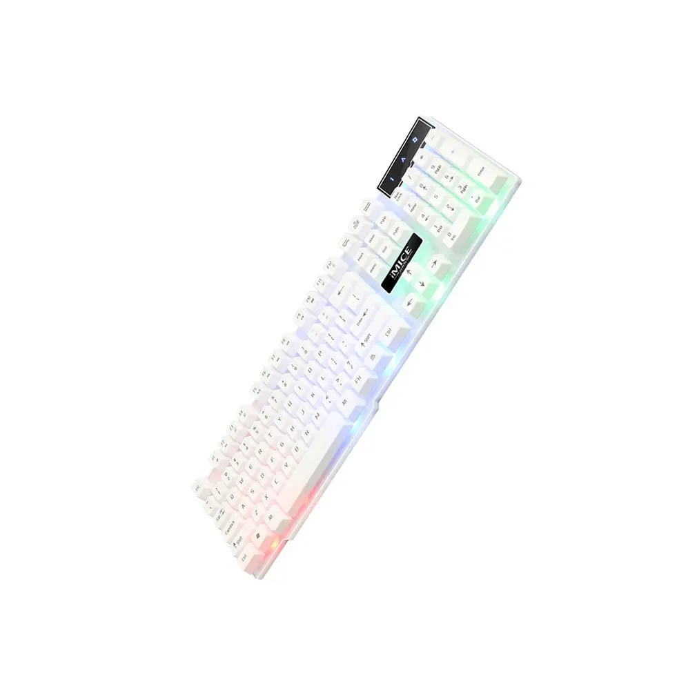 Игровая клавиатура iMice 104 клавишные колпачки с RGB подсветкой механическая игровые