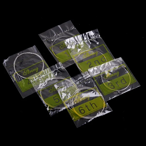 

6Pcs Electric Guitar Strings Set 150 150XL / .009in for Fender Guitar Accessories For Guitar Parts