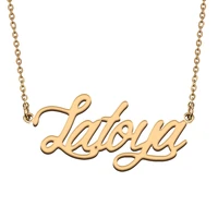 latoya custom name necklace customized pendant choker personalized jewelry gift for women girls friend christmas present