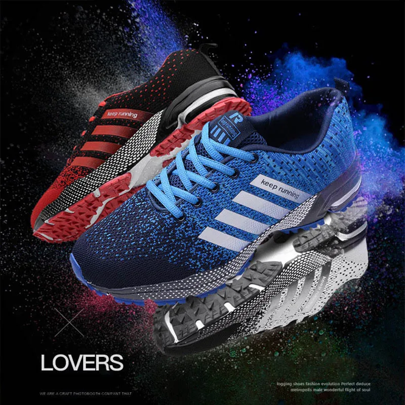 Удобные кроссовки для мужчин дышащие спортивная обувь повседневная модные