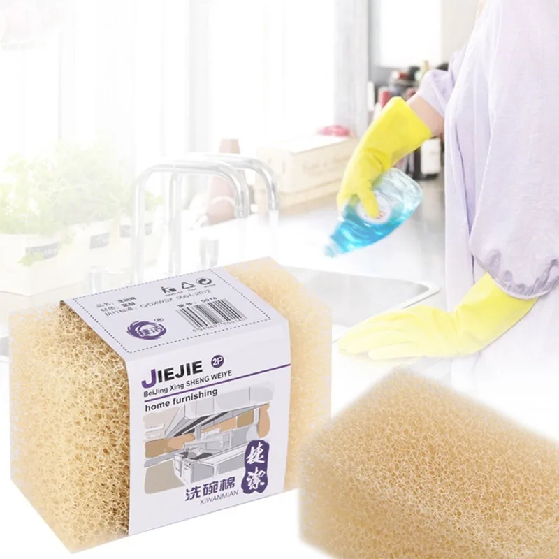 

kitchen supplies Good Quality Household Products High Quality Loofah Cotton Easy To Wash And Dry Kitchen Cleaning Accessories
