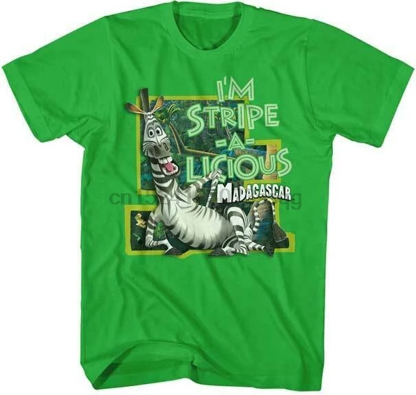 

A Licious Erwachsene Madagaskar IM Streifen T-Shirt Kinder Film
