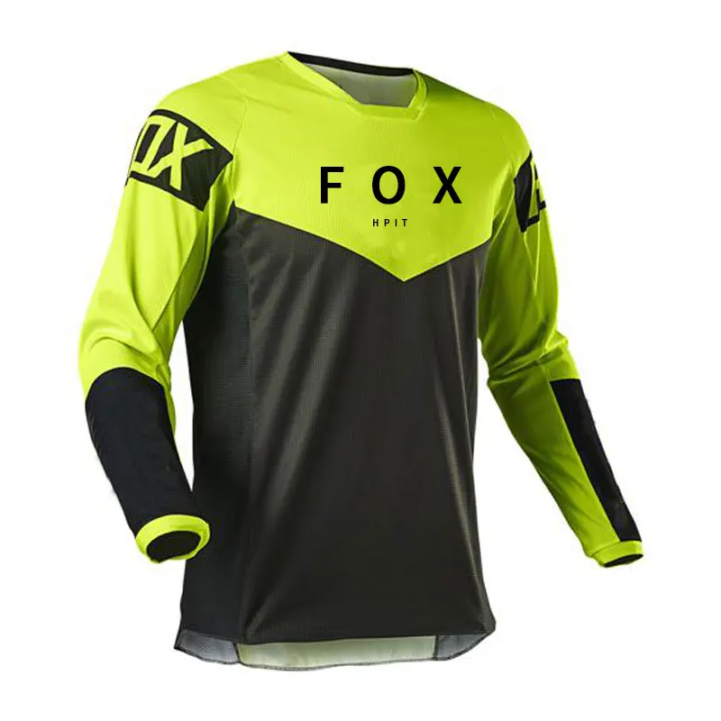 

2021 Men's Downhill Jerseys Hpit Fox Mountain Bike MTB Shirts Offroad DH Motorcycle Jersey Motocross Sportwear Clothing FXR Bike