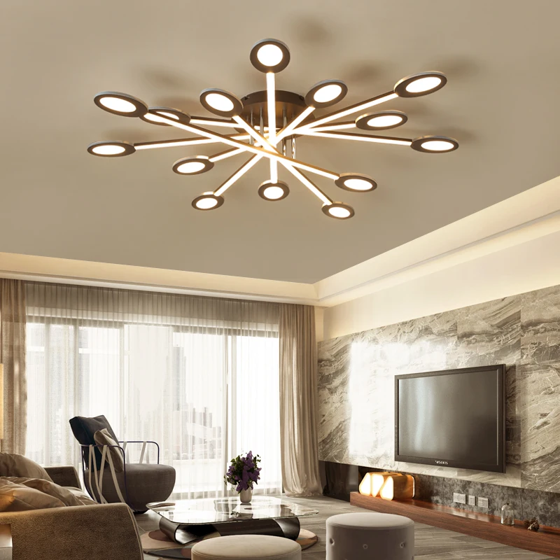 Современный светодиодный потолочный светильник гостиная спальня Nordic искусство