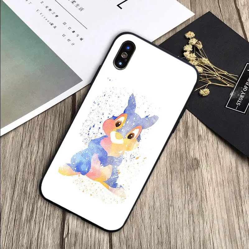 Bambi Thumper чехол мягкий силиконовый черный ТПУ Телефон чехол для iPhone 6 6plus 7 8 plus 5 5S SE X XR XS Max - Цвет: H19071106-12.jpg