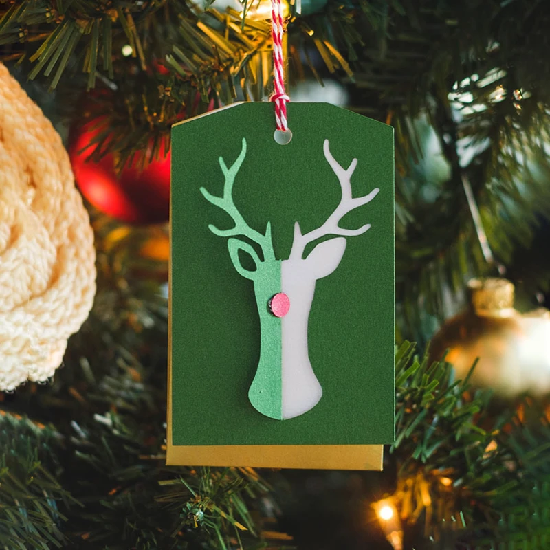 Металлические штампы для скрапбукинга Merry Christmas высечки поделок изготовление