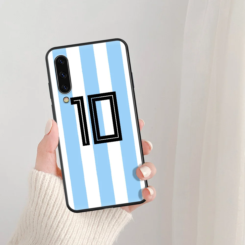 

Athlete Football Messi Phone Case For Samsung Galaxy A 5 7 8 10 20 20E 21S 30 30S 40 50 51 70 71 black Hoesjes Tpu Cell Soft