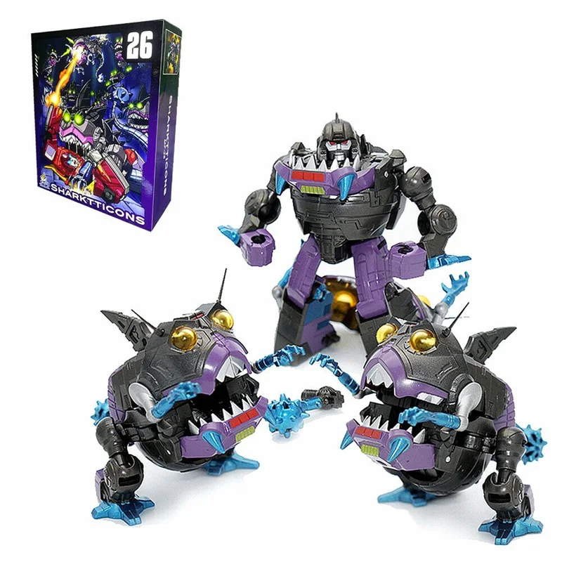 Трансформация mft MF26 Sharkticons фигурка игрушка | Игрушки и хобби