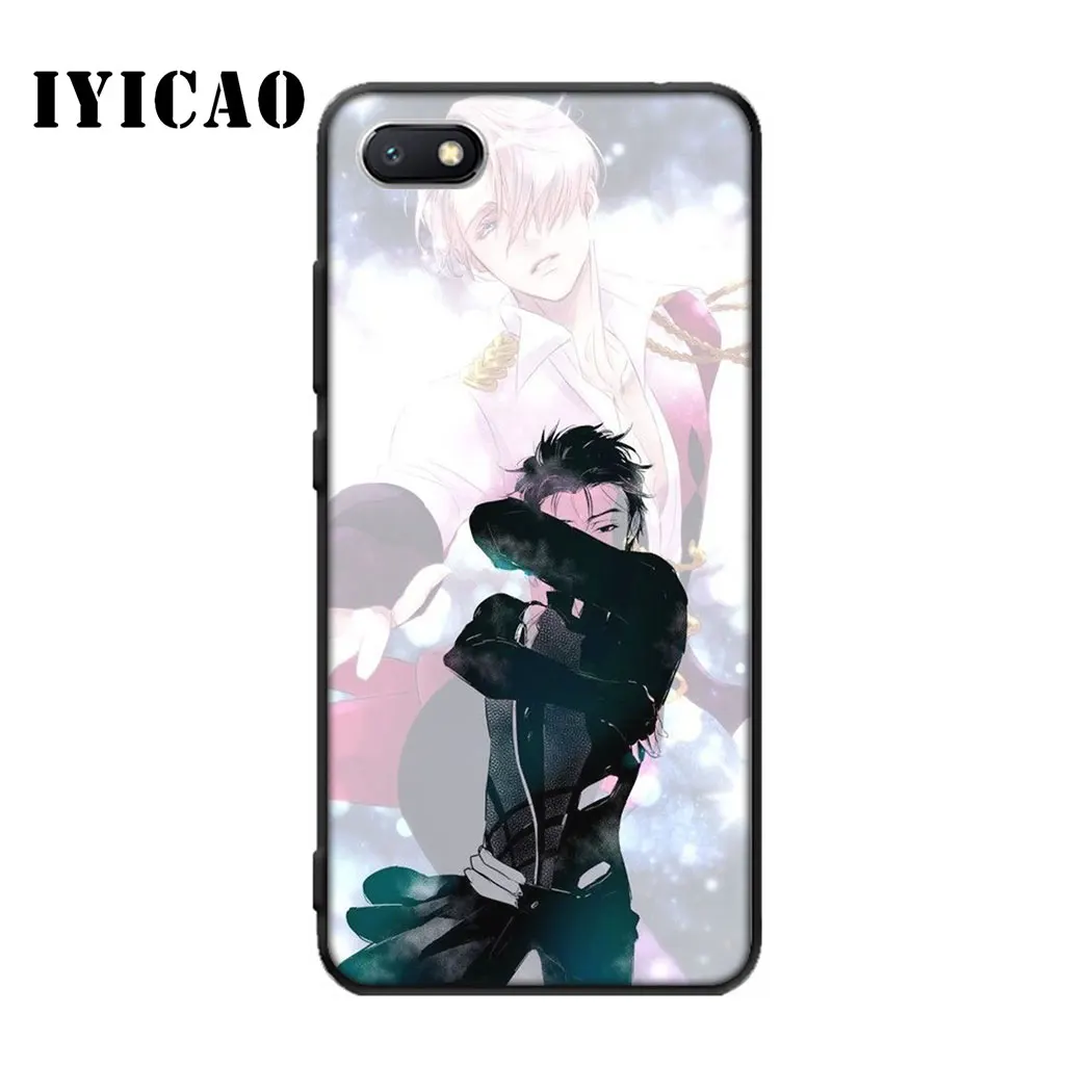 IYICAO Yuri On Ice Soft Silicone Phone for Redmi Note 5 6 7 Pro 5A Prime 7A K20 Go 8 Cover |