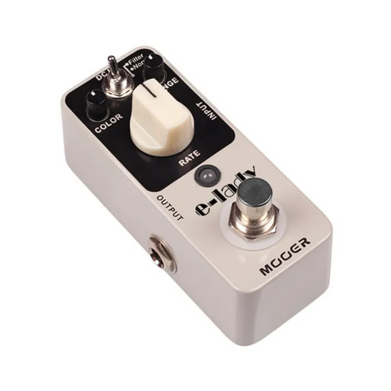 MOOER E-lady Классическая аналоговая звуковая педаль Flanger гитарный эффект настоящий