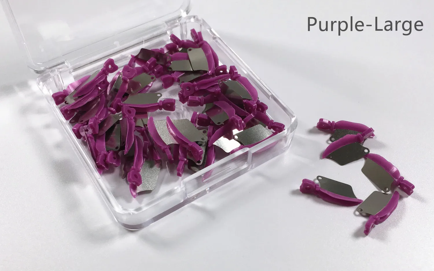 

1~20Box Dental Fender Plastic Protective Guard Wedges With Metal Autoclavable 134° Large