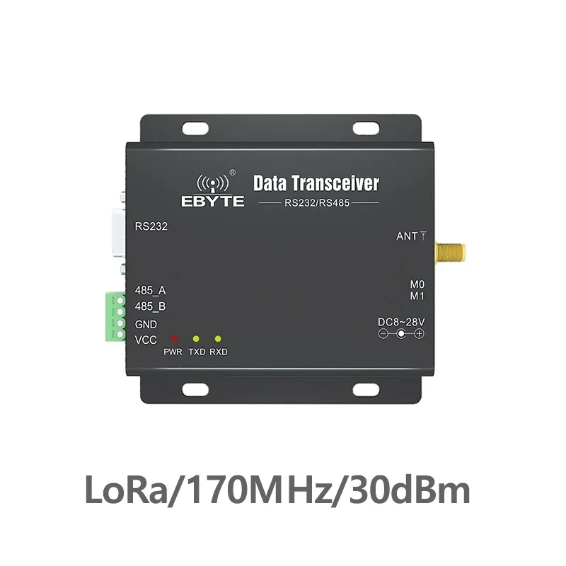 E90 DTU 170L30 RS232 RS485170MHz LoRa 1W TCXO беспроводной трансивер дальность 8 км радиочастотный