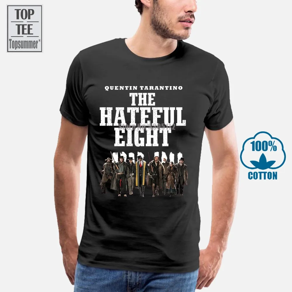 

The Hateful Eight V1 Movie Poster T Shirt Black Brick Navy All Sizes S To 4Xl
