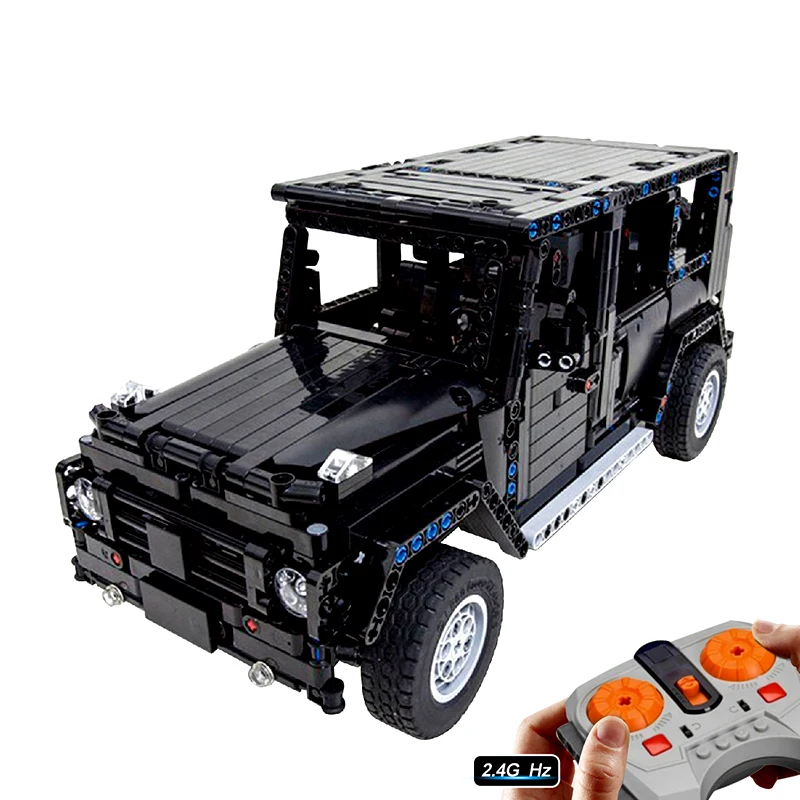LP Technic 20090 MOC Jeep Wrangler Rubicon RC 20100 G500 AWD Wagon двигатель совместимый с Leleings 5140 2425 блоки