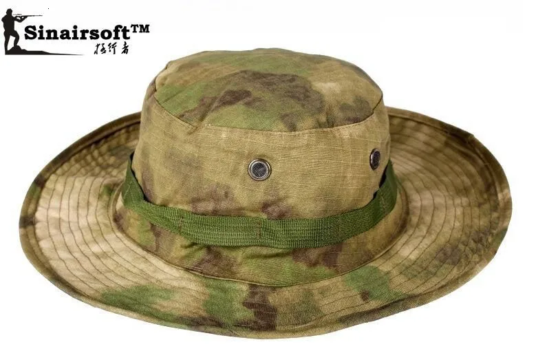 SINAIRSOFT Тактические страйкбол Снайпер камуфляж Boonie шапки Непальские кепки Militares армии мужские американские военные аксессуары Пешие прогулки