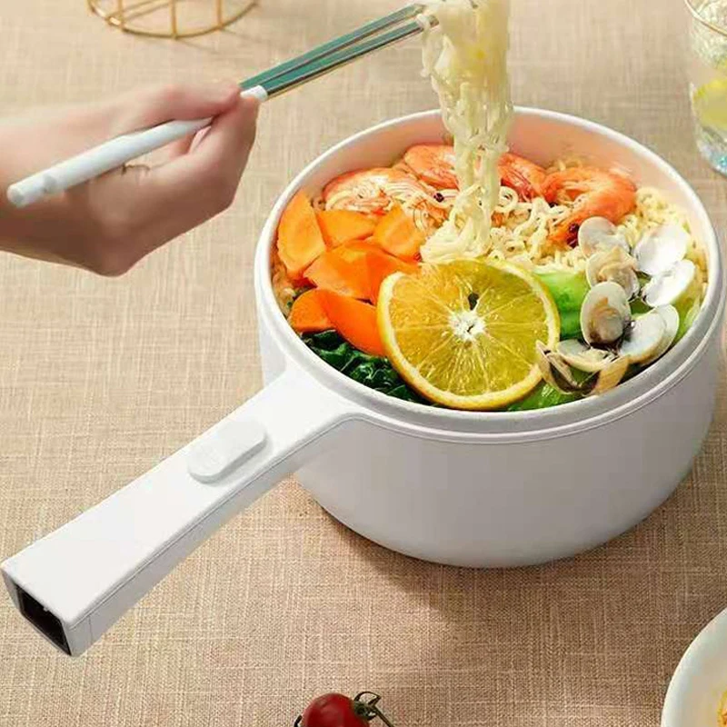 

Multifunctional electric cooker Mini rice cooker student dormitory noodle cooker cooking one electric hot pot non stick gifts