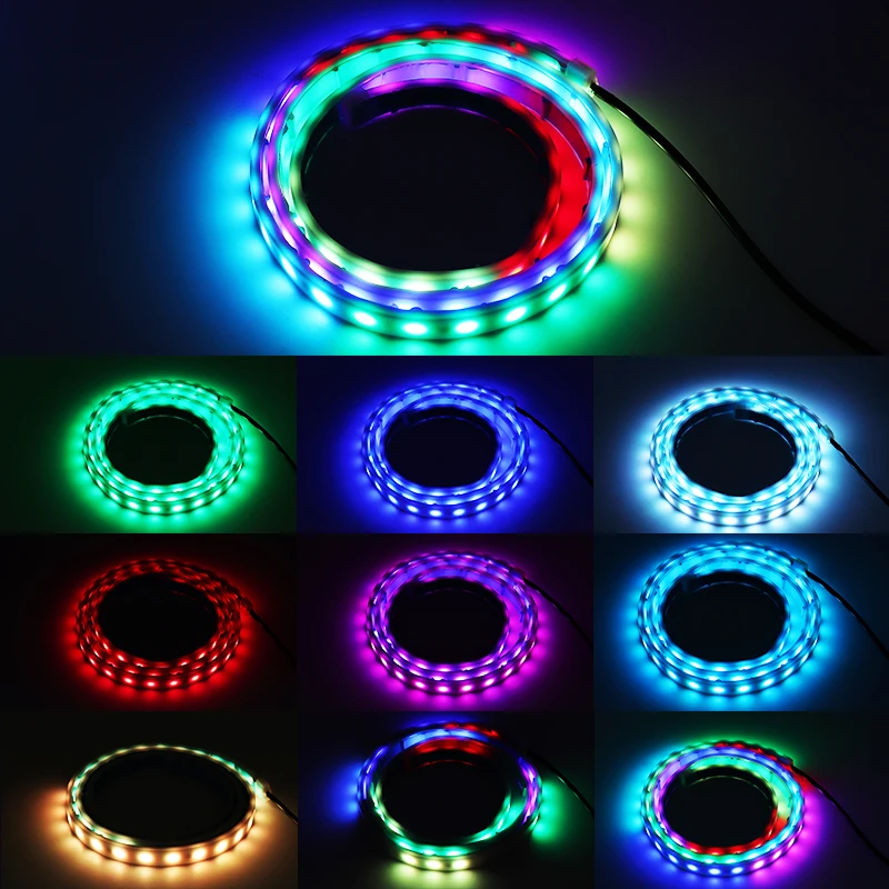 120CM Car DRL Daytime Running Light Strip 36 LED Tailgate Waterproof Brake Driving Turn Signal |