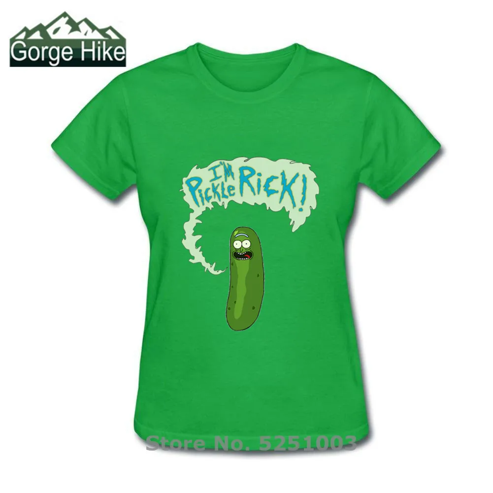 Женская футболка с забавными рисунками I'm pickle rick Harajuku модная графическим