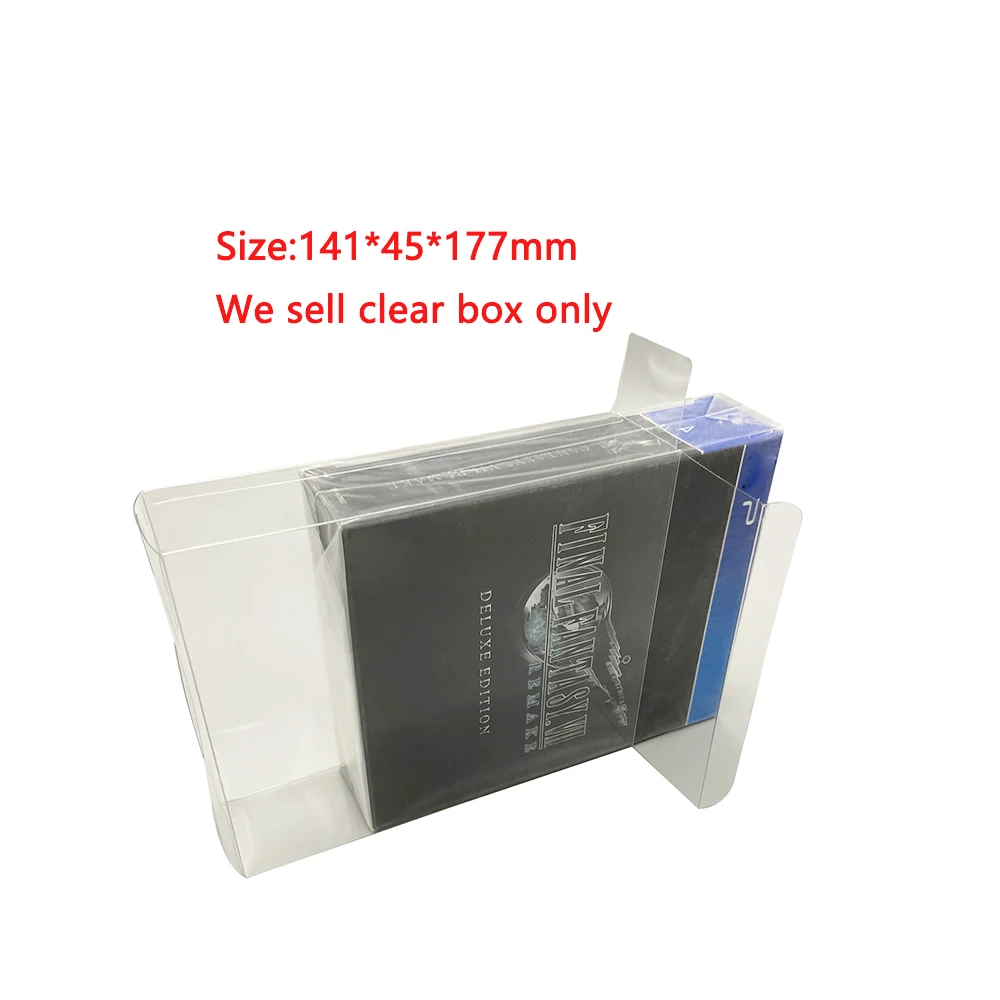 Прозрачный чехол высокого качества для PS ultifantasy 7 FF7 Reset Edition Luxury Iron Box Limited |