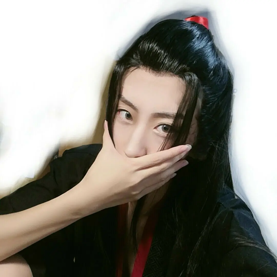 Гроссмейстер демонического культивирования Untamed Wuxian Wangji косплей волос парик Чэнь qinglin