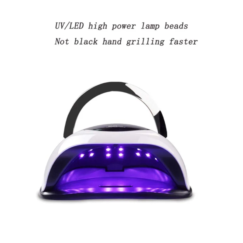 

120W Nail Lamp Induction Smart Nail Machine Quick-drying LED Phototherapy Machine Nail UV Baking Lamp Uv Lamp Nail Dryer