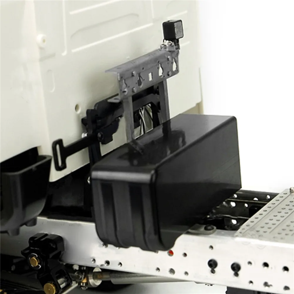 

Металлический батарейный блок для 1/14 Tamiya Volvo FH12 FH16 RC трактора грузовика, аксессуары, запчасти