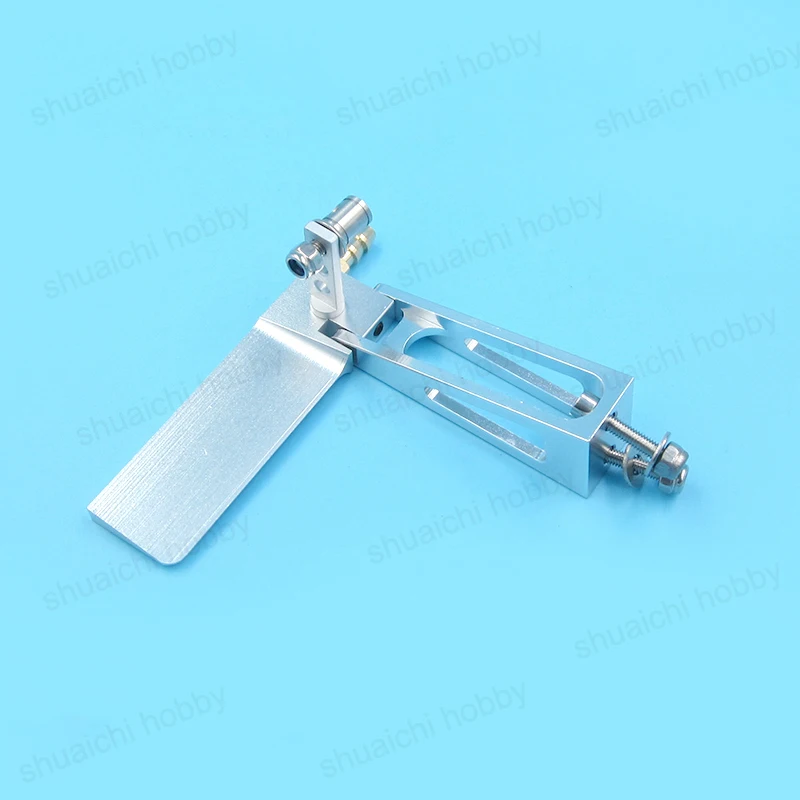 

1pc Aluminum Water Absorbing Steering Rudder+Cooling Pick Up Nozzle Suction Device+Tail Anti-flip 70x62mm for RC Jet MONO Boat