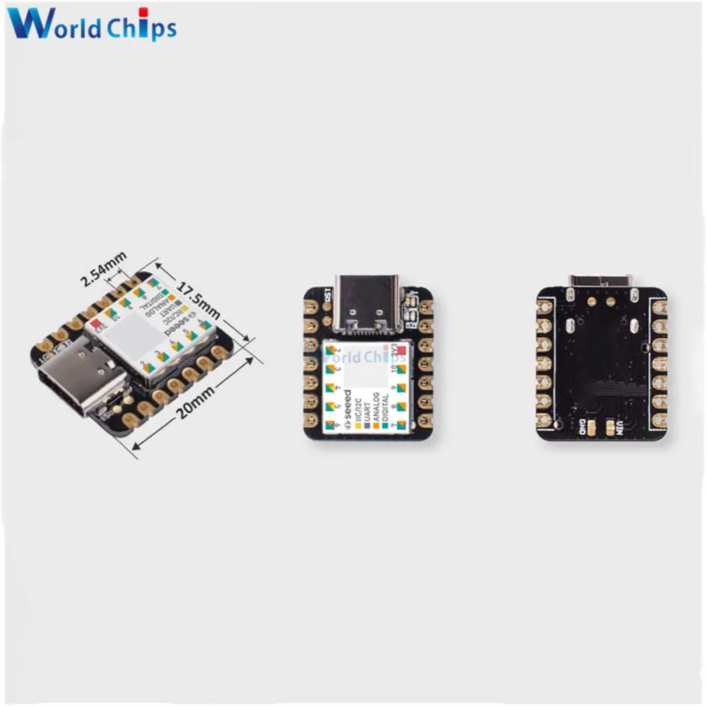 Микроконтроллер Type-C XIAO SAMD21 Cortex M0 + Nano 48 МГц интерфейс SPI для Arduino IOT разработка