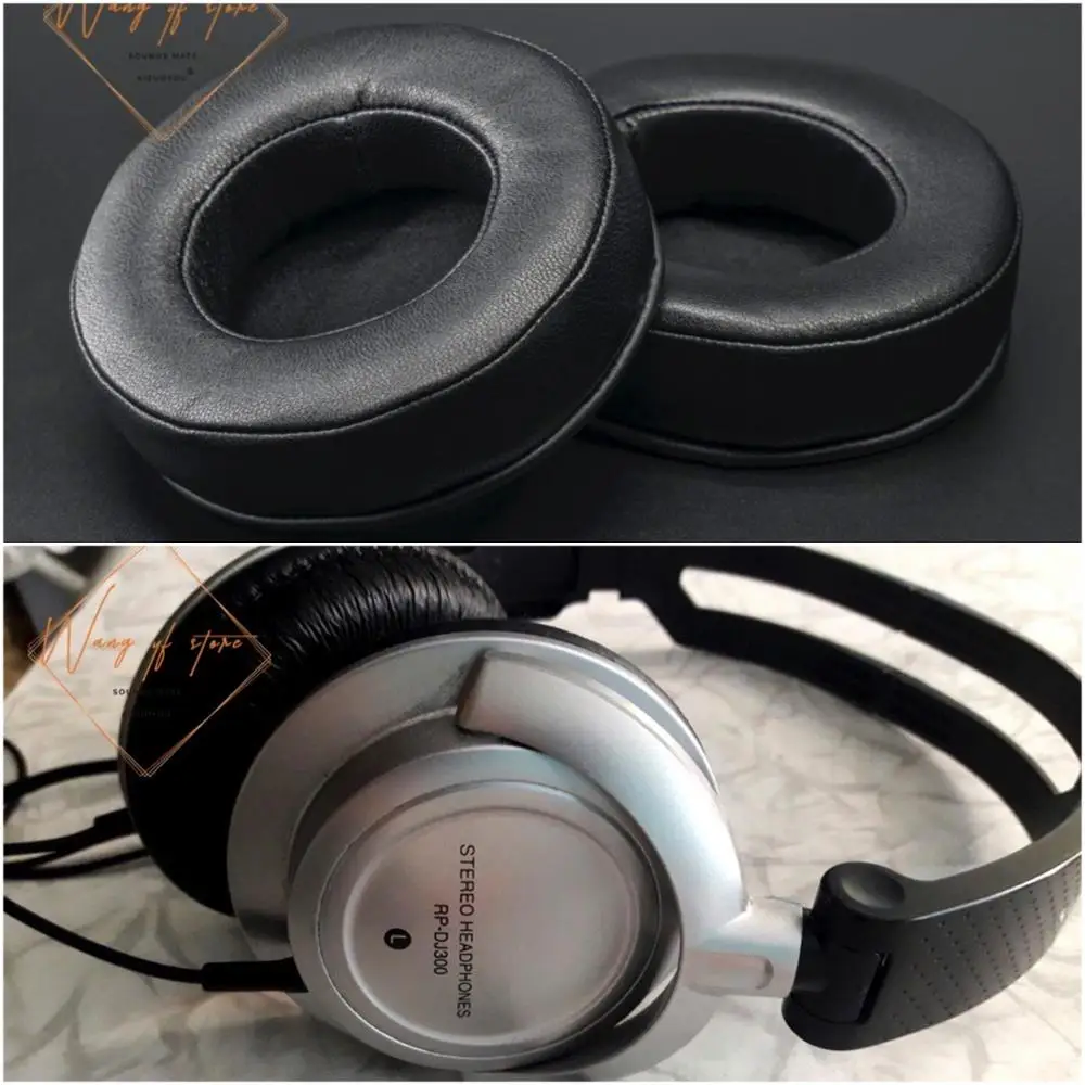 Амбушюры из овечьей кожи с пенным наполнителем с эффектом памяти для наушников Panasonic, отличное качество, недорогая версия