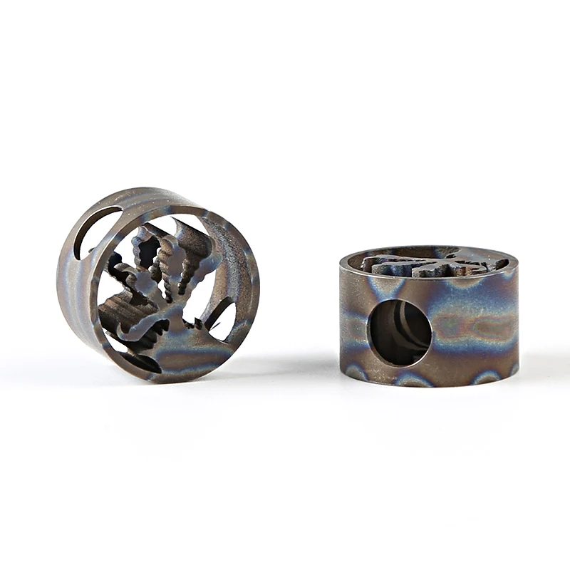 Шарики для ножей из титанового сплава с пламенем EDC инструмент мытья камня