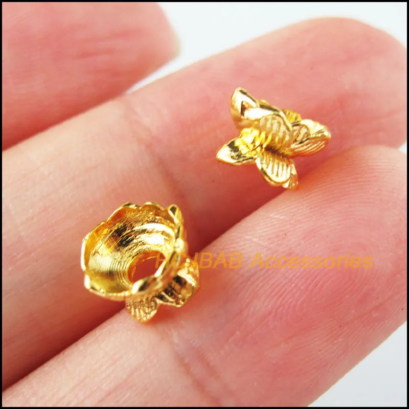 60 шт. бусины в форме цветка лотоса | Украшения и аксессуары