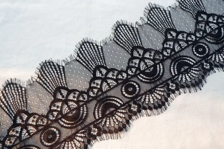 Кружева с ресницами широкие 18 см | Дом и сад