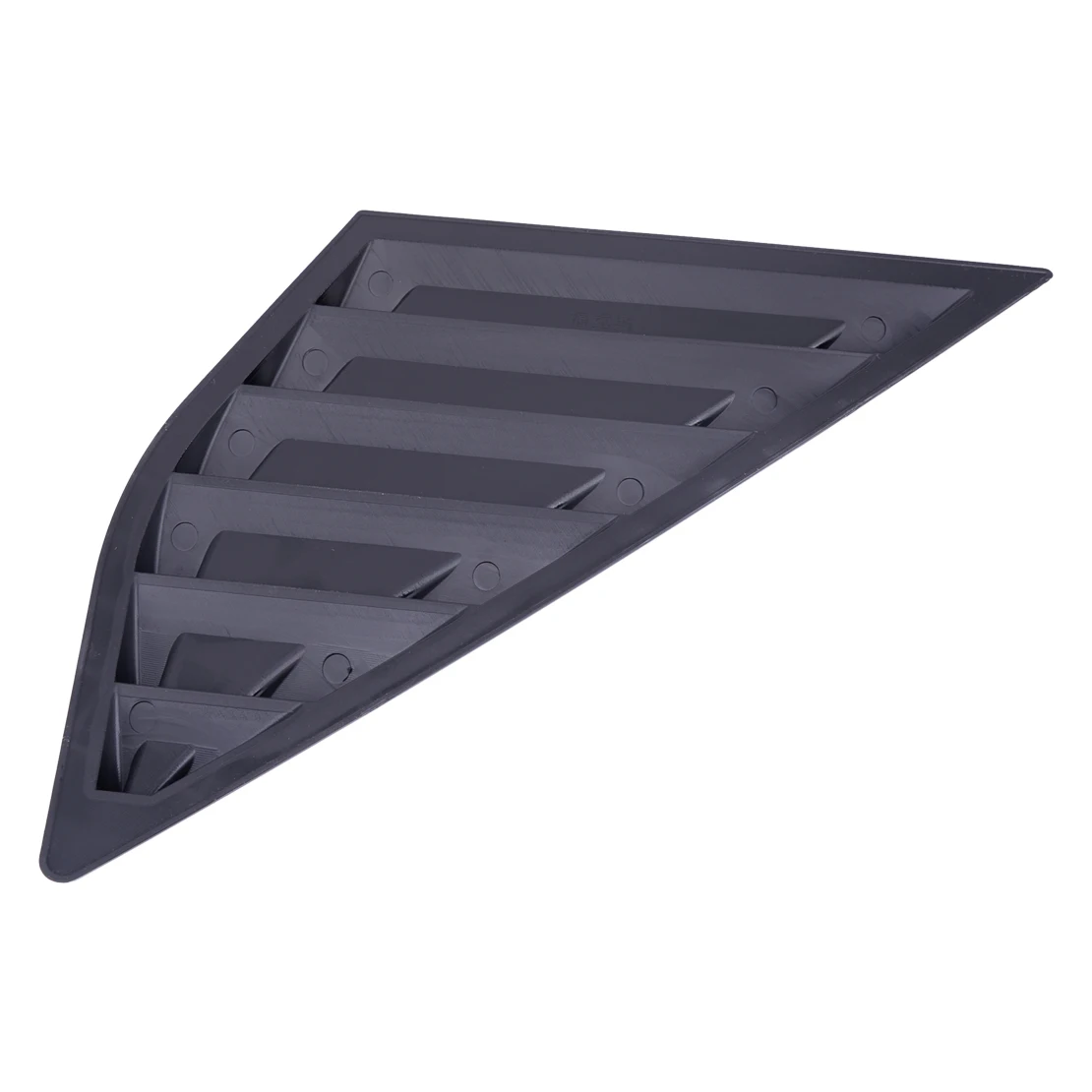 CITALL 2 шт. глянцевые черные жалюзи для окна в четверть боковое отверстие панель