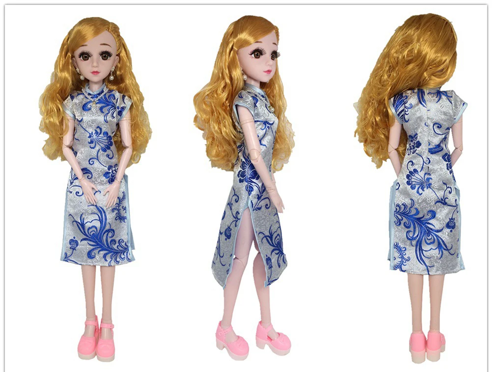 BJD аксессуары, Одежда для кукол, платье для девочек, подходит для 60 см, 1/3, BJD кукла, модная плиссированная юбка, одежда для студентов, Подарочные игрушки