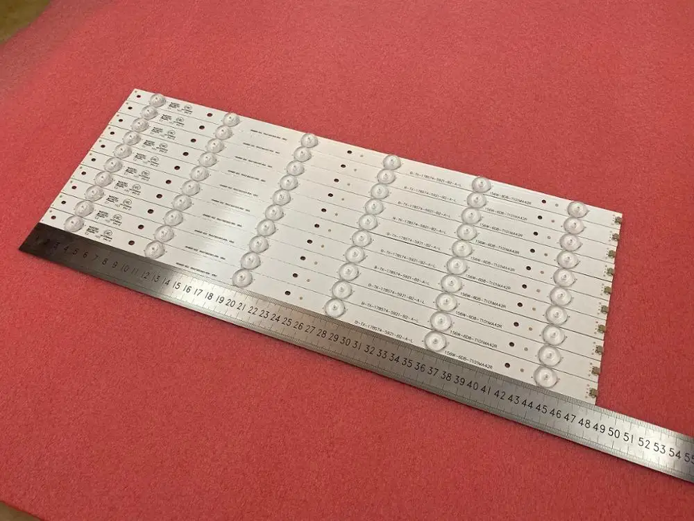 Новинка 100 шт./лот 6 светодиодов 485 мм Светодиодная лента для подсветки LED48K220 HD480DF-B32