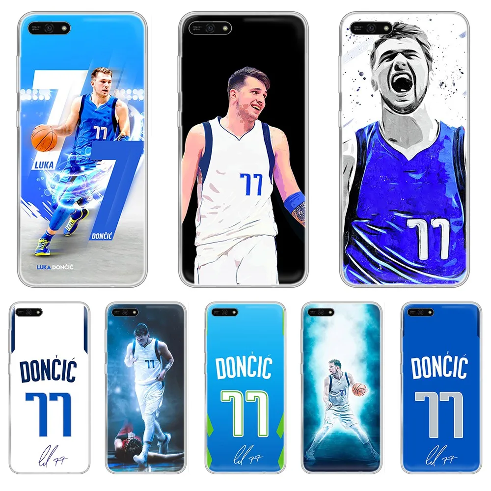 Luka Doncic 0 77 basketball pretty prime Etui Прозрачный чехол для телефона HUAWEI honor mate 7A 8S 8X 9 9X 10 20 30 pro