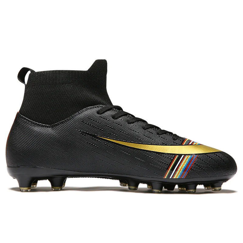 Футбольные ботинки для мужчин детские кроссовки дома газон шипы Длинные удобные