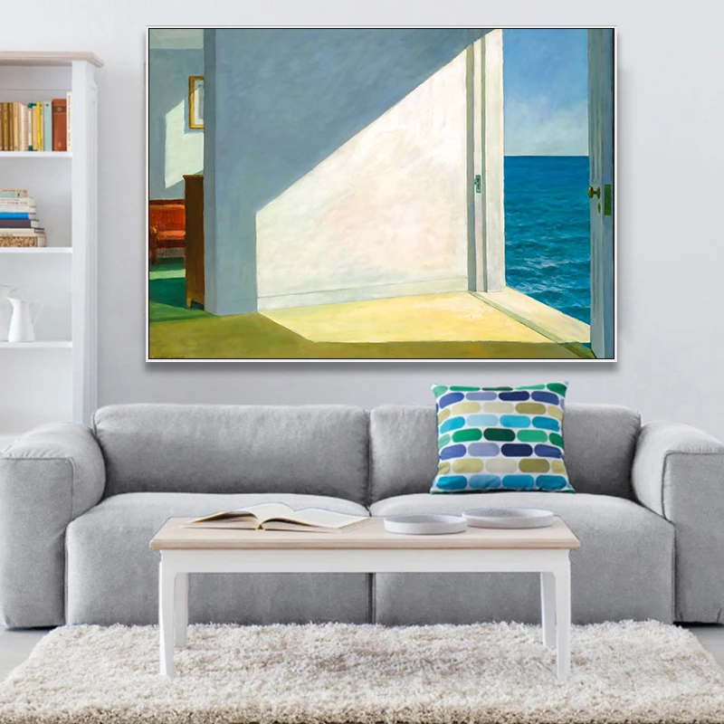 

Rooms y The Sea Landscape Artwork Reproduction Canvas Print Painting Poster Art Wall Pictures For Living Room Home Decor