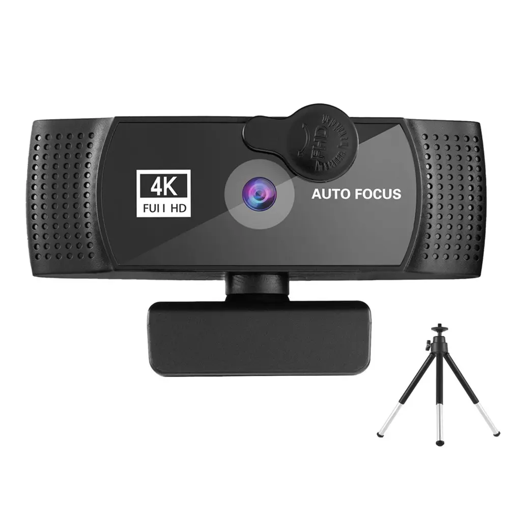 

In Stcok 2K 4K Conference PC Webcam Autofocus USB Web Camera Laptop Desktop For Office Meeting Home With Mic HD Web Cam