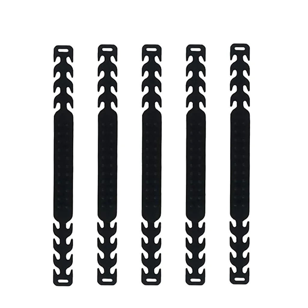 5 шт. Регулировка ширины дужек регулируемой пряжкой Анти-скольжения Ушные крючки