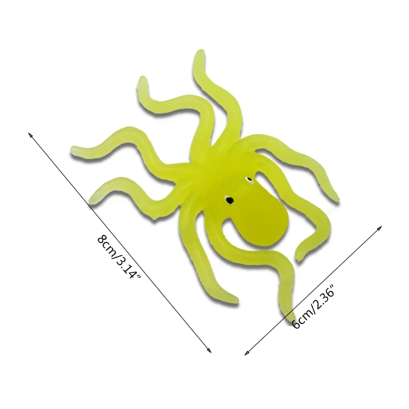 

L9CD Octopus Toys for Babies Bath Time Solid Color Soft Rubber Does Not Fade Can Float on the Water with No Peculiar Smell