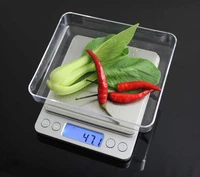 new portable electronic food scales 3000g0 1g postal kitchen jewelry weight balance digital scale 500g 0 01 precision scale