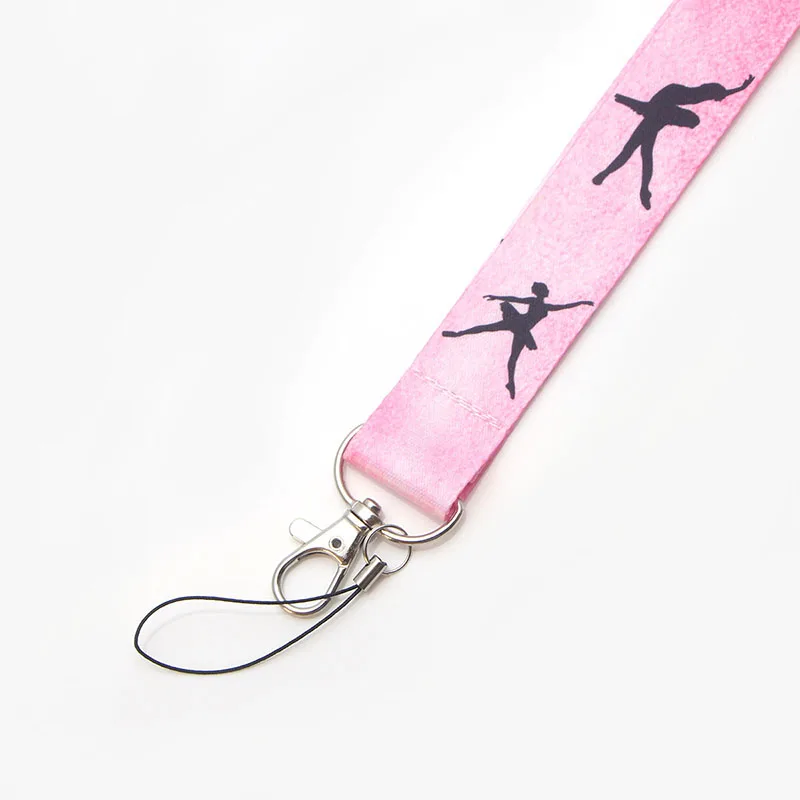 JF0269 балетный шейный ремешок ремешки для ключей удостоверения личности сотового
