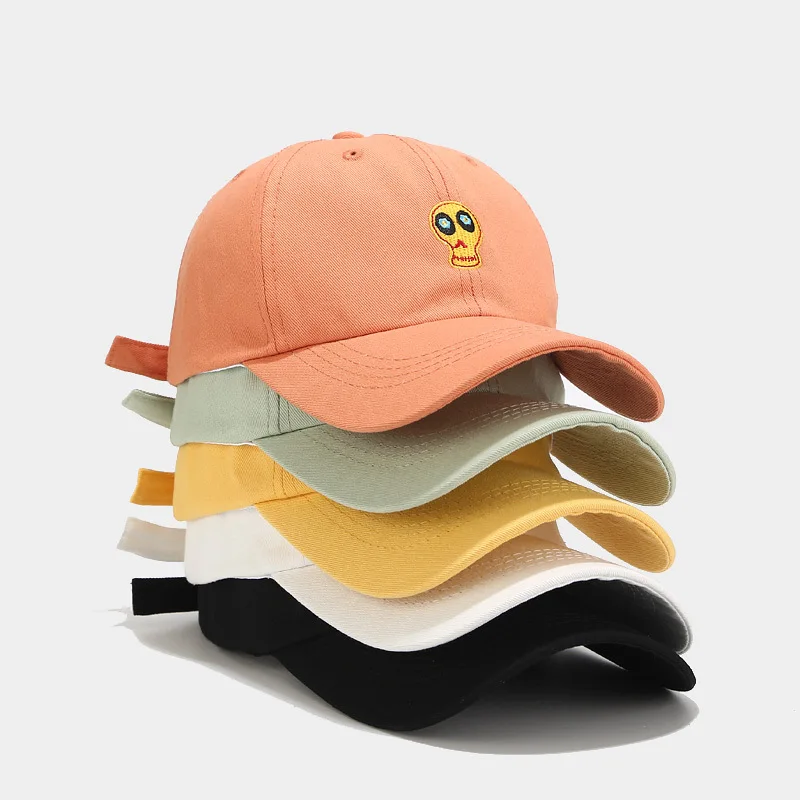 Новая креативная Женская Бейсболка с вышивкой из мультфильма Корейская японская